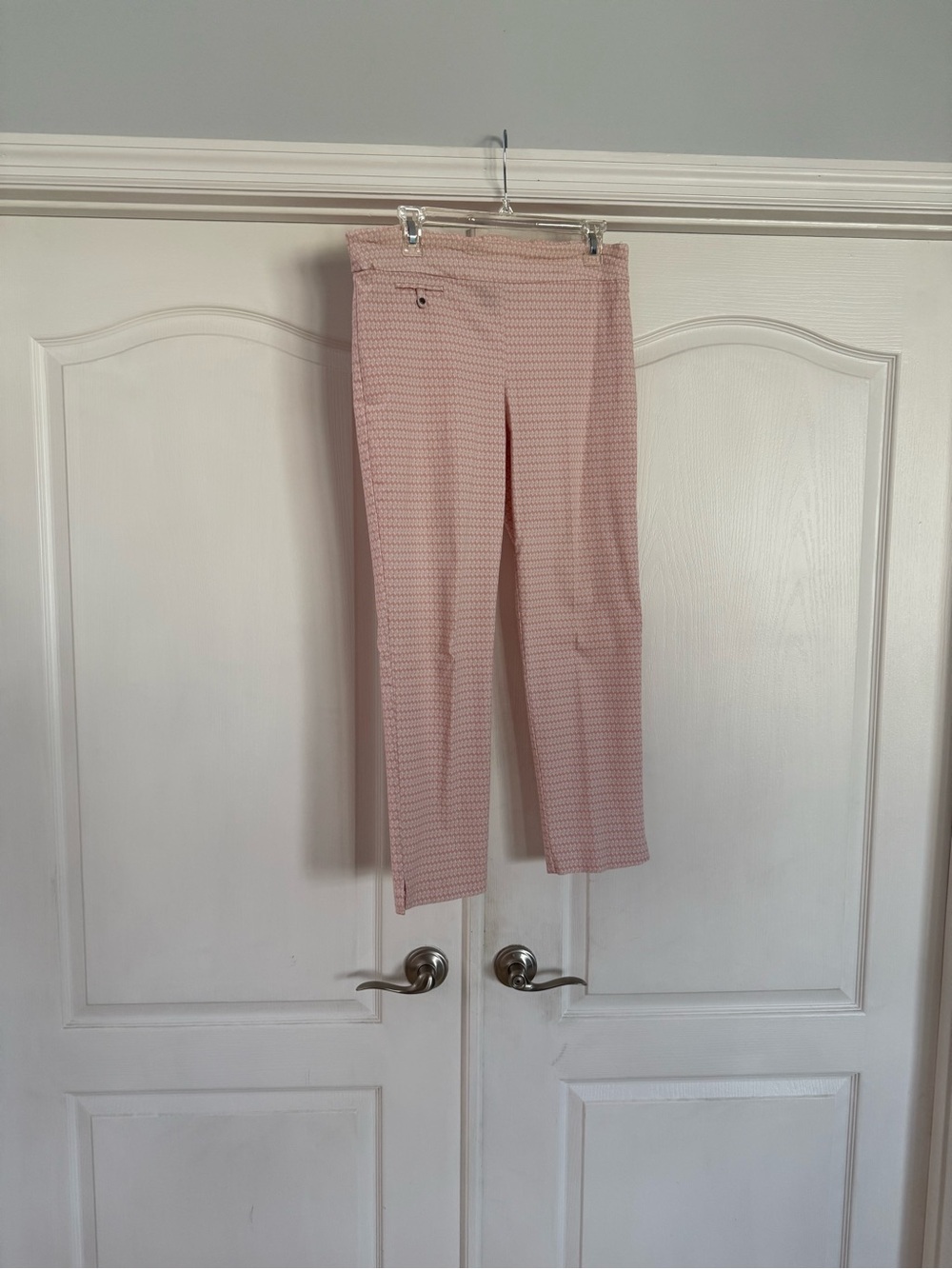 Attyre Pink Houndstooth Pattern Top